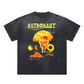 Hand-Frayed Sunfade Paint Splatter T-Shirt