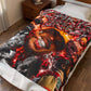 “Chris Breezy” Velveteen Plush Blanket