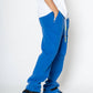 Konus Men's Bellow Pocket Sweatpants in Blue