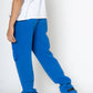 Konus Men's Bellow Pocket Sweatpants in Blue