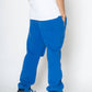 Konus Men's Bellow Pocket Sweatpants in Blue