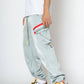 Konus Men's Reflective Tape Utility Cargo Pants in Green