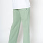Konus Men's Wide Leg Sweatpants in Green
