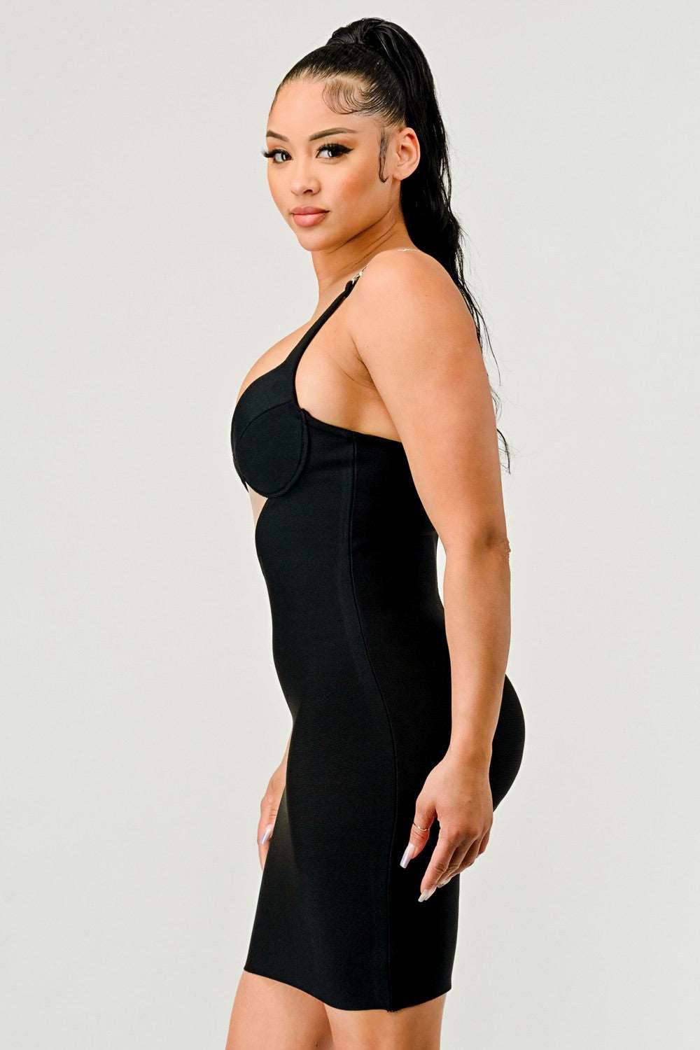 HOLIDAY SEXY BANDAGE DRESS
