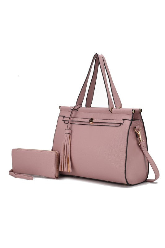 “Shelby” Satchel with Wallet