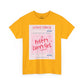 Pretty Curvy Girl Tee — Pink Guest Check Graphic Shirt