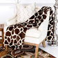 Giraffe Throw Flannel Blanket