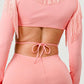 Blush Tassel Temptation Dress