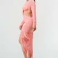 Blush Tassel Temptation Dress