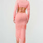Blush Tassel Temptation Dress