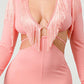 Blush Tassel Temptation Dress
