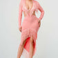 Blush Tassel Temptation Dress