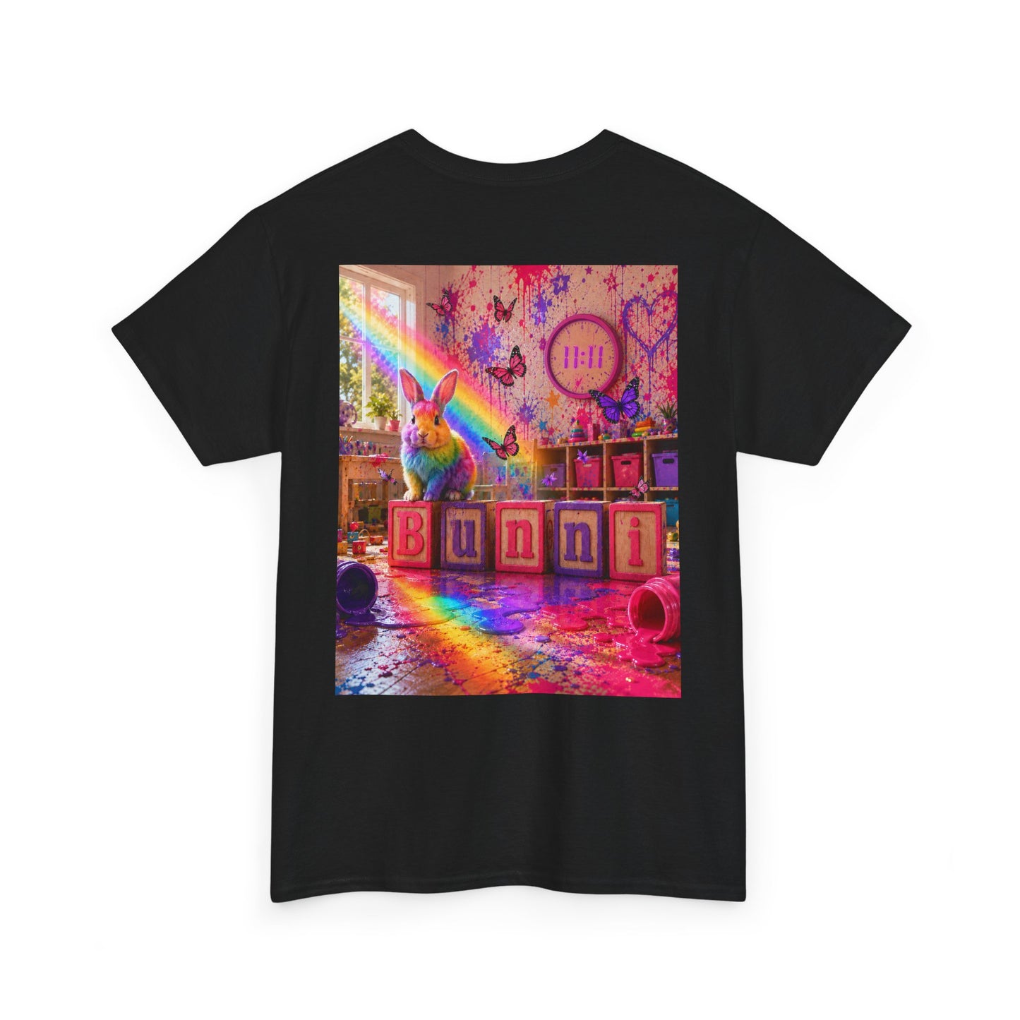 Baby 1st Birthday Tee — Pink Butterfly Photo Shirt