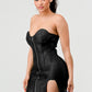 Metallic Mini Bandage Dress