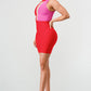 Duo Chroma Bandage Dress
