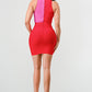 Duo Chroma Bandage Dress