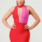 Duo Chroma Bandage Dress