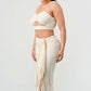 Cream Dream Ruched Set