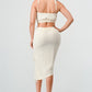 Cream Dream Ruched Set