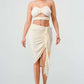 Cream Dream Ruched Set