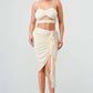 Cream Dream Ruched Set