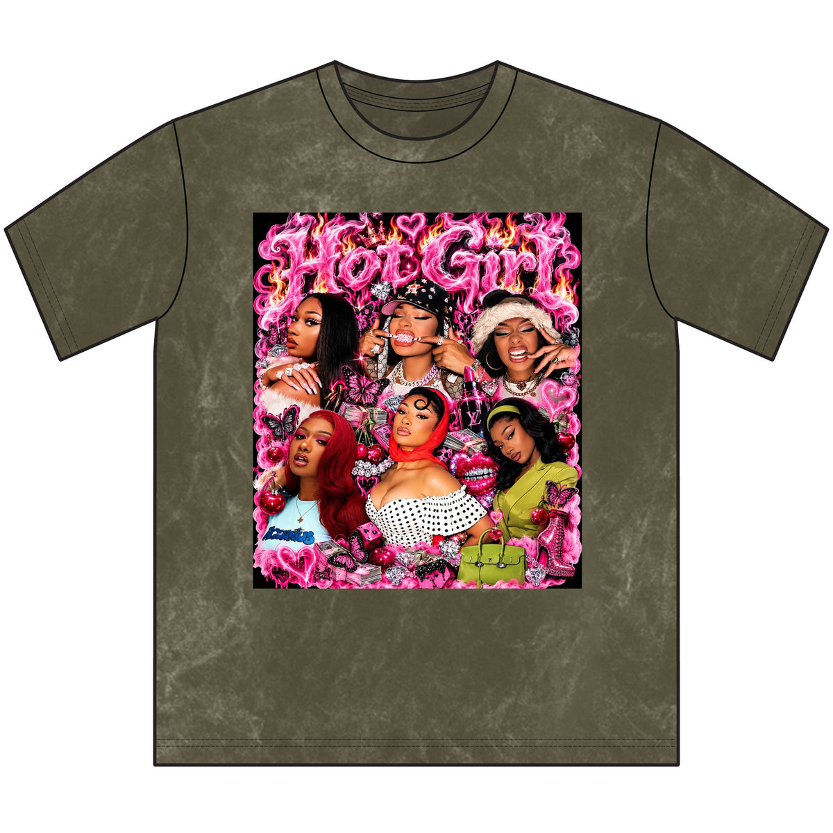 “Hot Girl Megan” Vintage Crewneck Tee