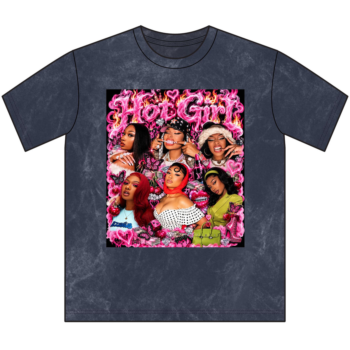 “Hot Girl Megan” Vintage Crewneck Tee