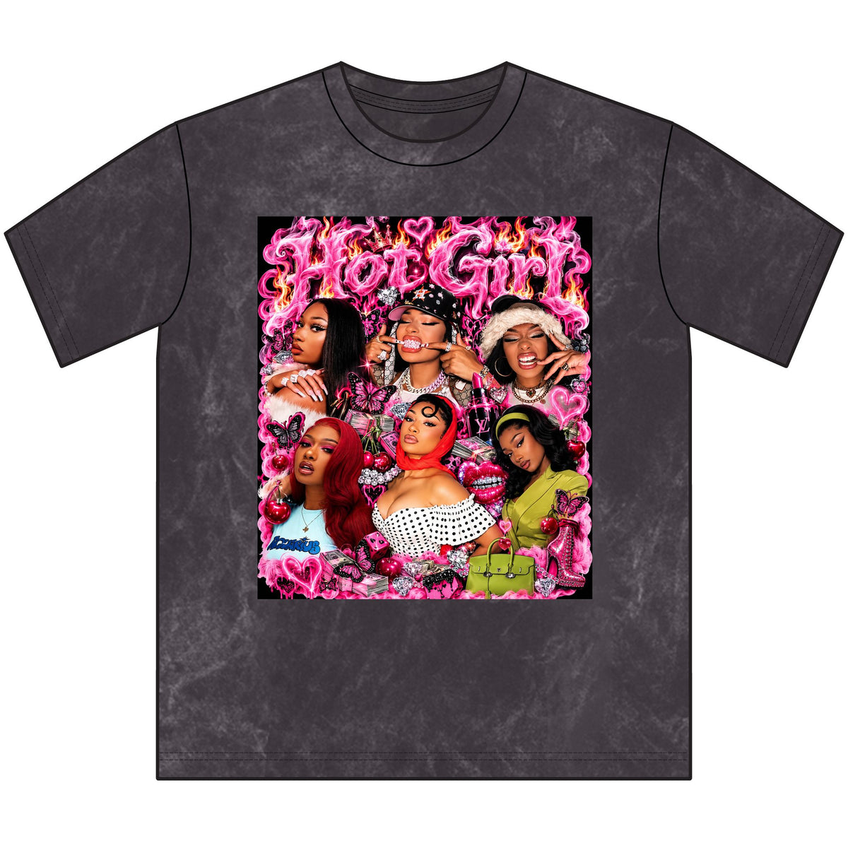 “Hot Girl Megan” Vintage Crewneck Tee
