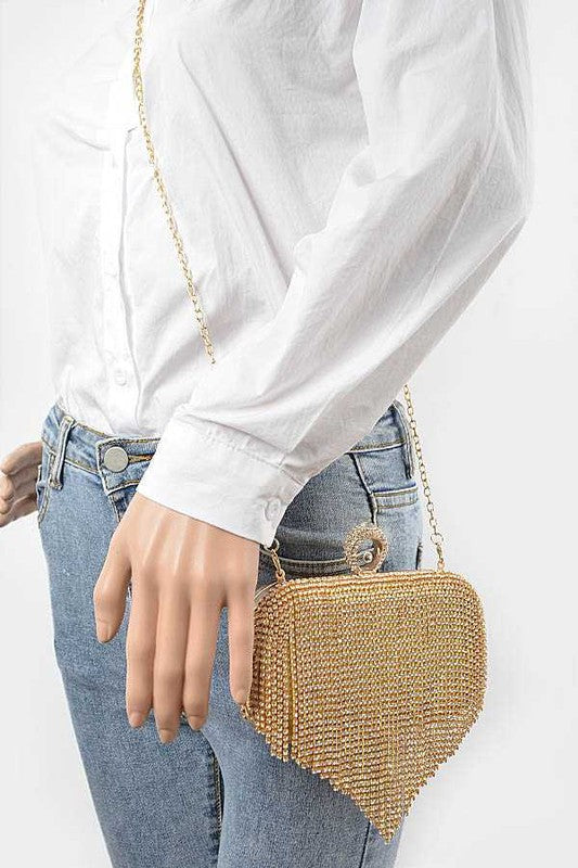 “Drizzled” Clutch Bag