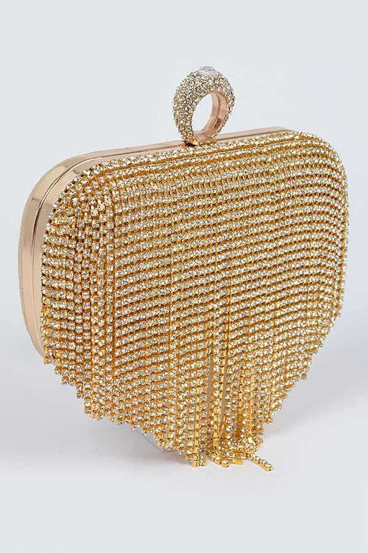 “Drizzled” Clutch Bag