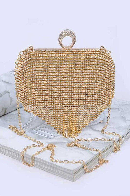 “Drizzled” Clutch Bag