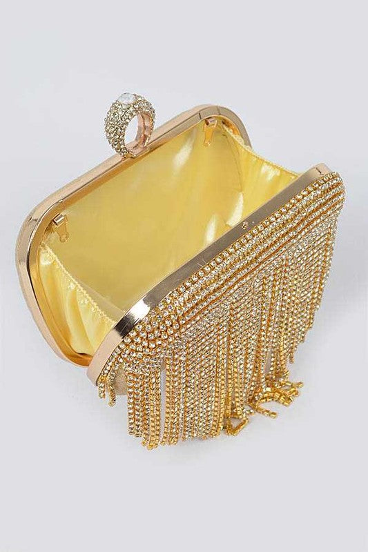 “Drizzled” Clutch Bag
