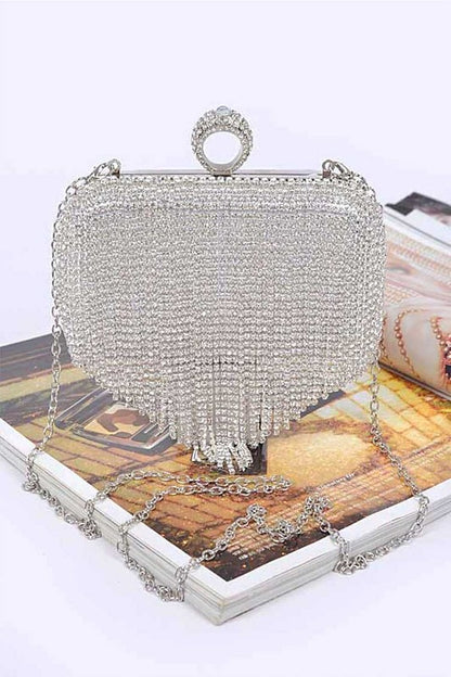 “Drizzled” Clutch Bag