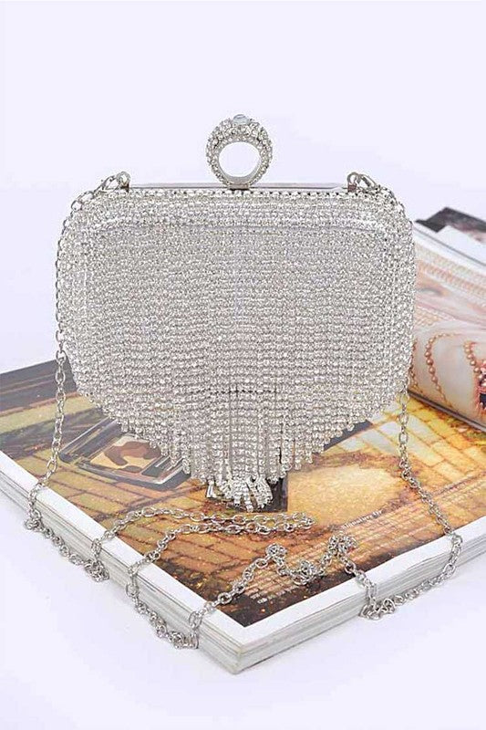 “Drizzled” Clutch Bag