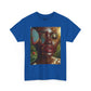 Butterfly Sunface T‑Shirt — Surreal Portrait Art Tee