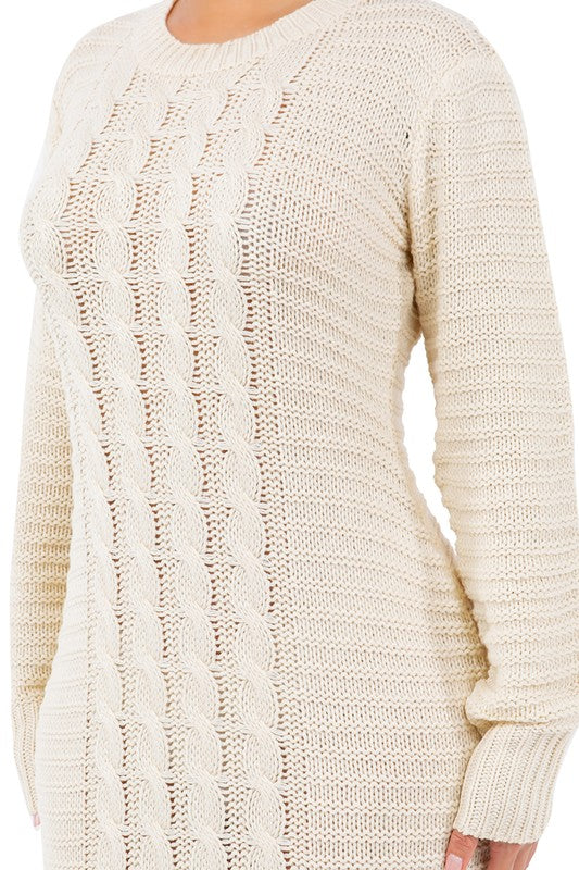 “Cold Nights” Long Maxi Sweater Dress