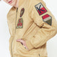 “Stop. Reverse.” Bomber Jacket