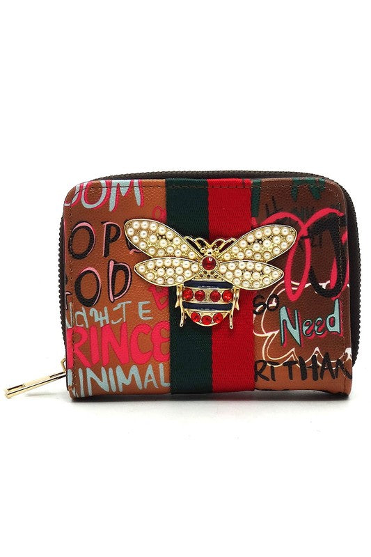 Graffiti Queen Bee Wallet