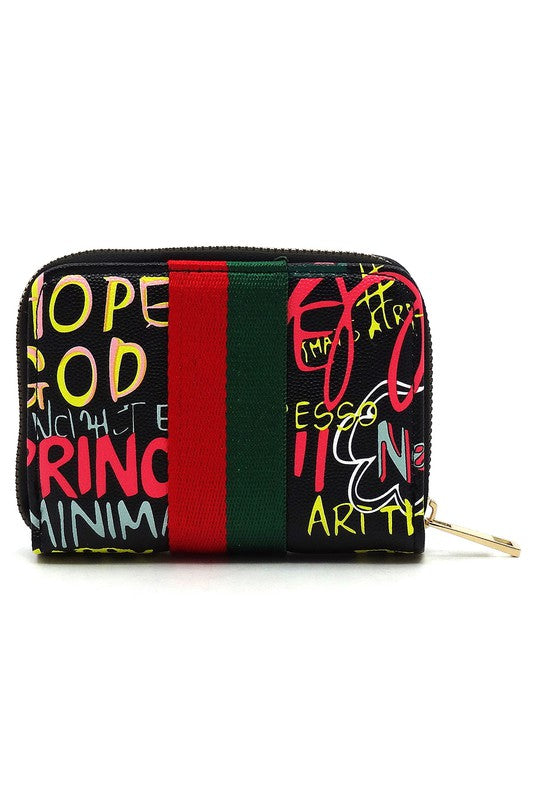 Graffiti Queen Bee Wallet