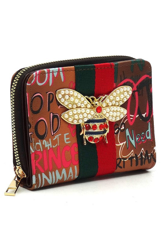 Graffiti Queen Bee Wallet