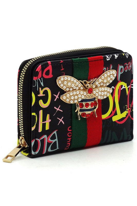 Graffiti Queen Bee Wallet
