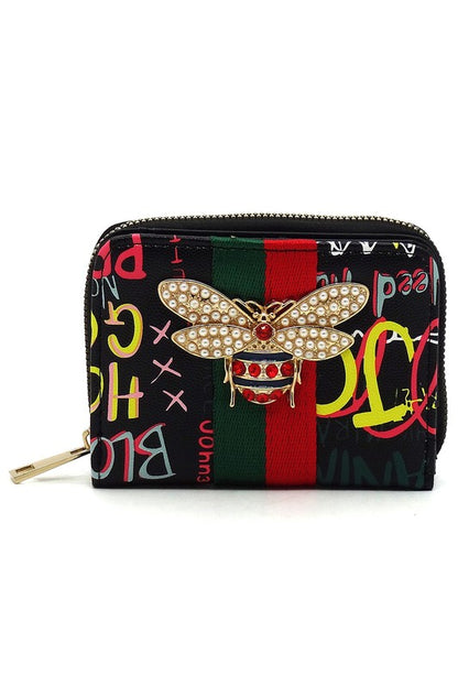 Graffiti Queen Bee Wallet