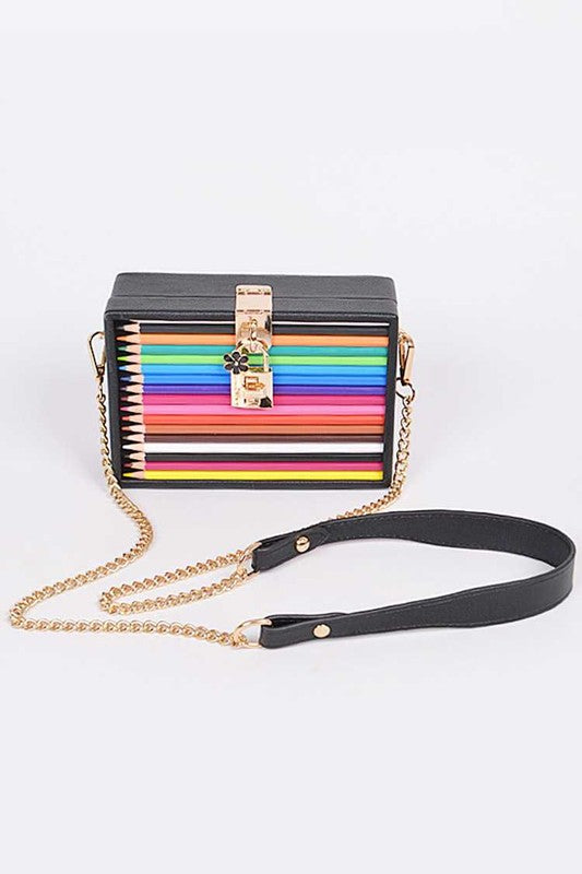 “Swallow Your Pride” Box Clutch
