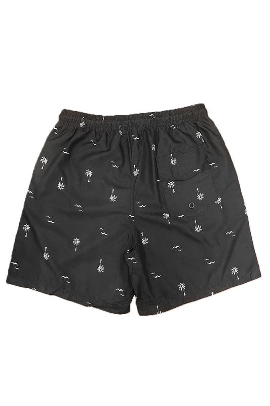 Palm Tree Swim Shorts