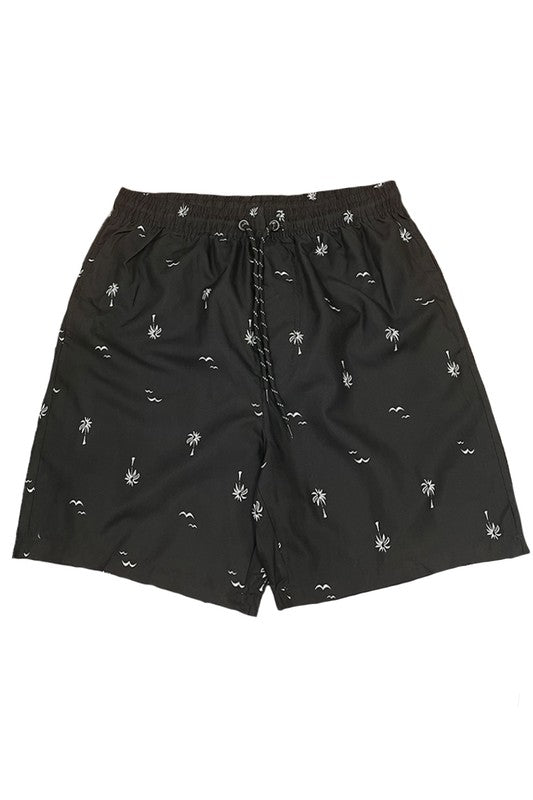 Palm Tree Swim Shorts