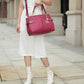 “Tenna” Satchel Bag with Wallet