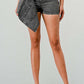 UNIQUE ZIP UP SKIRT AND SHORT