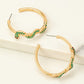 Snake V2 Hoop Earrings