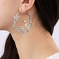 Snake Hoop Earrings