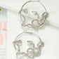 Snake Hoop Earrings